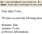 Step 3 - Copy e-mail